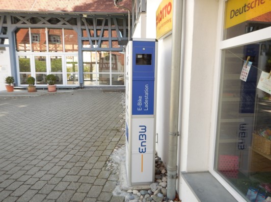 E-Bike-Ladestationen